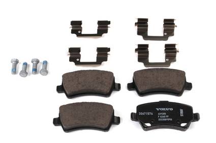 Volvo Disc Brake Pad Set - Rear (w/ EPB) 30671574